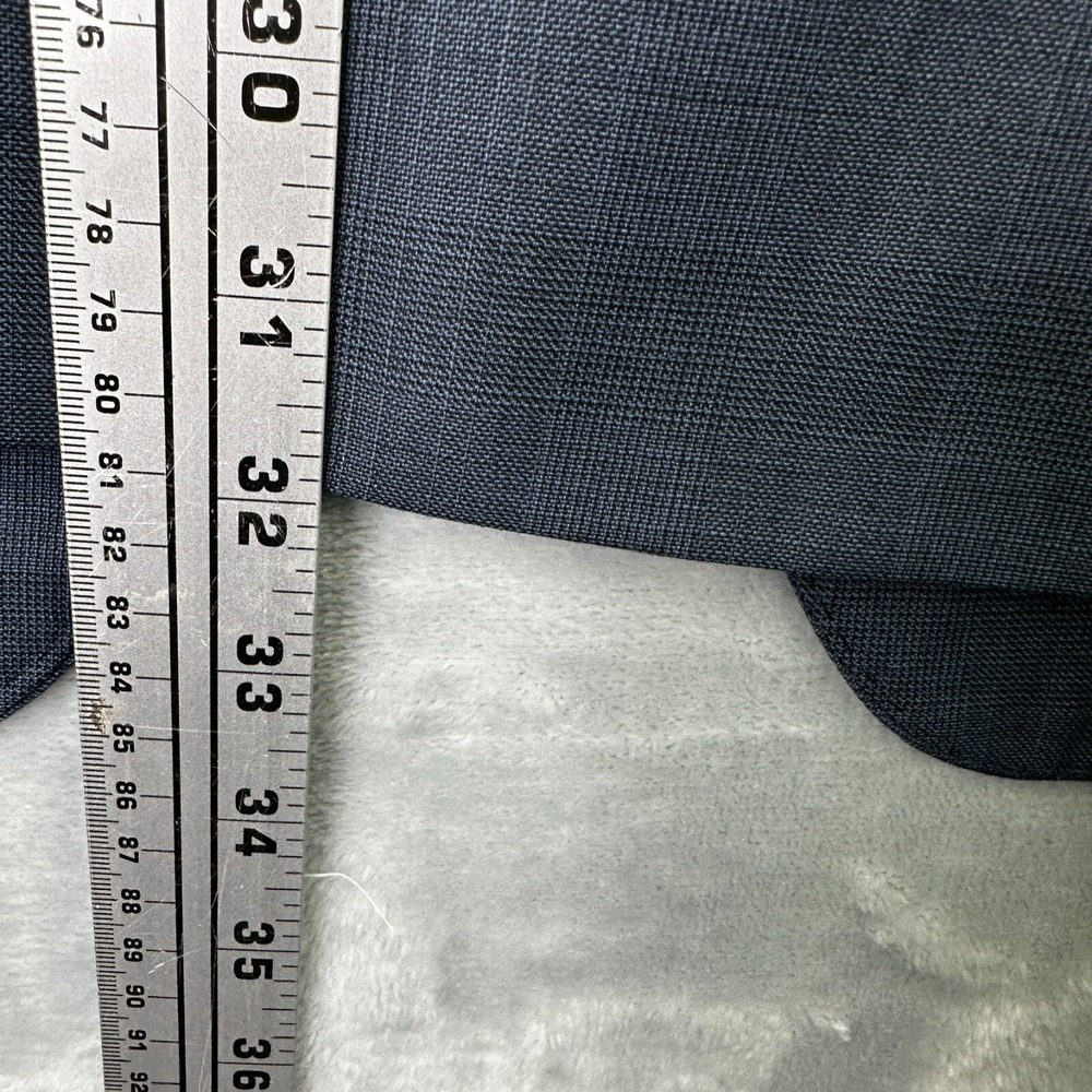 Lauren Ralph Lauren‎ Suit Jacket Mens 44L Gray 100% Wool Trim Fit Blazer - Picture 7 of 14